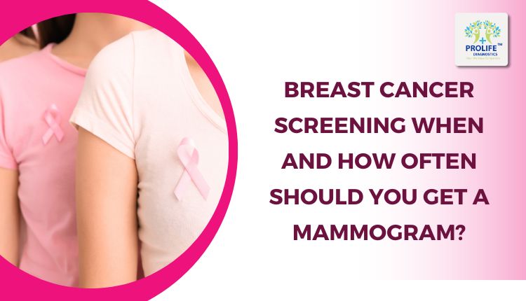 Breast Cancer Screening When and How Often Should You Get a Mammogram