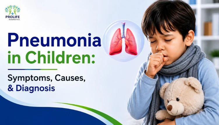 Childhood pneumonia symptoms and diagnostic testing
