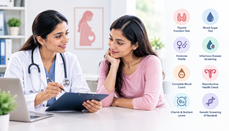 Pre-Pregnancy Health Checkup and Essential Medical Tests for Women